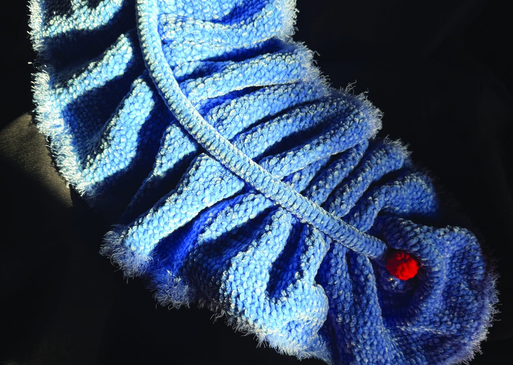 Oslobastrius, a crocheted Soft Creature by Alexandrina Hristov