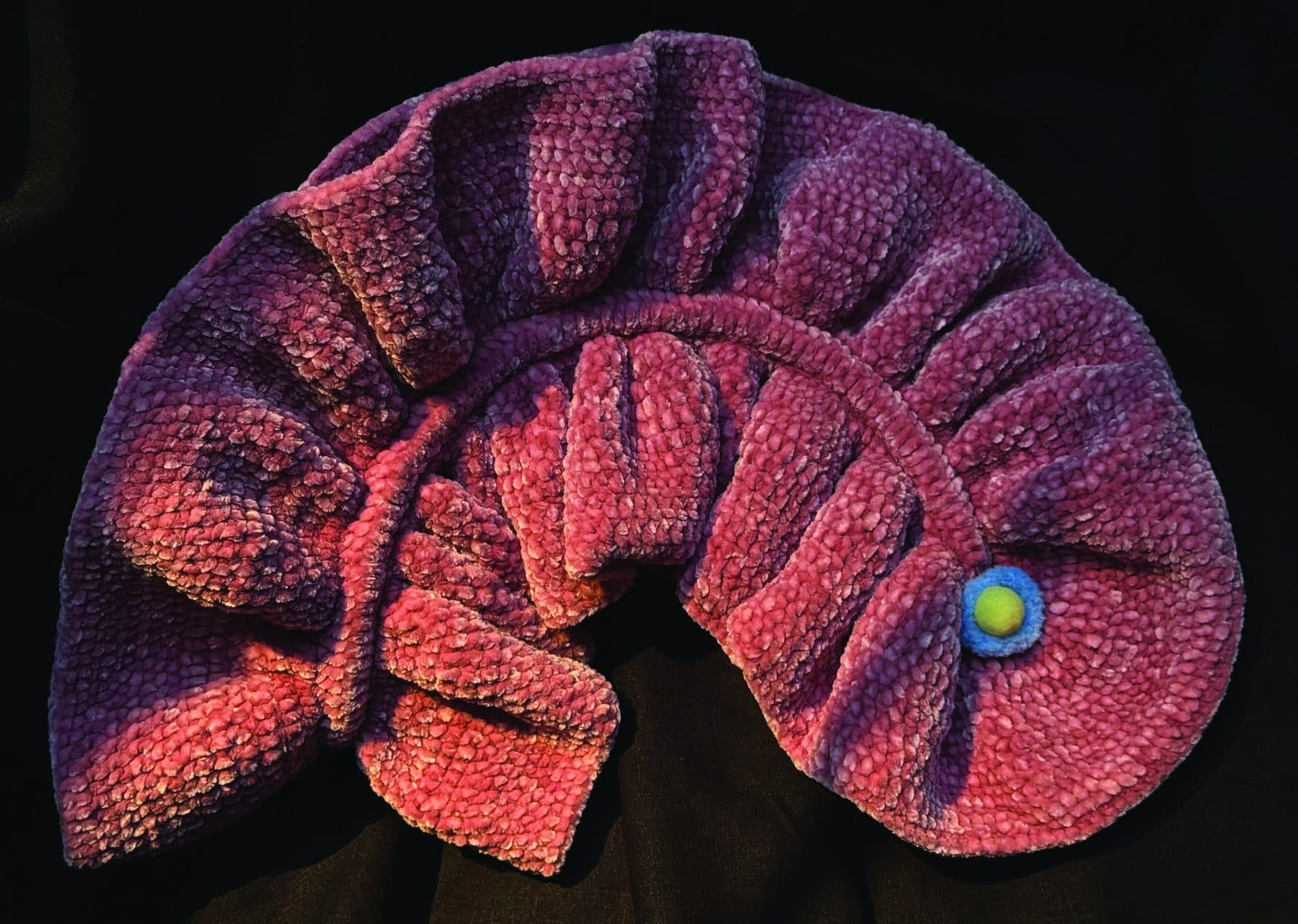 Plumiko, a crocheted Soft Creature by Alexandrina Hristov
